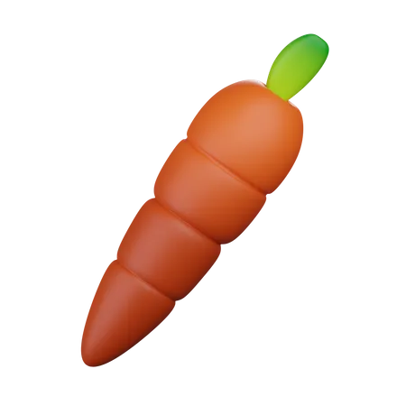 Carrot  3D Icon