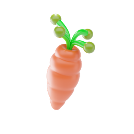 Carrot  3D Icon