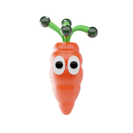 Carrot  3D Icon