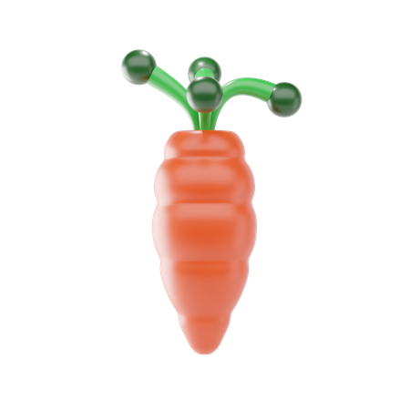 Carrot  3D Icon