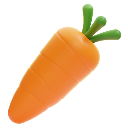 Carrot  3D Icon