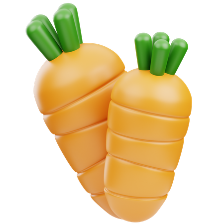 Carrot  3D Icon