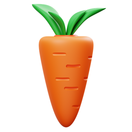 Carrot  3D Icon