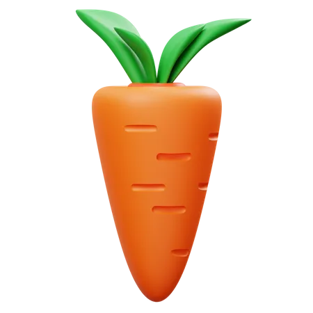 Carrot  3D Icon