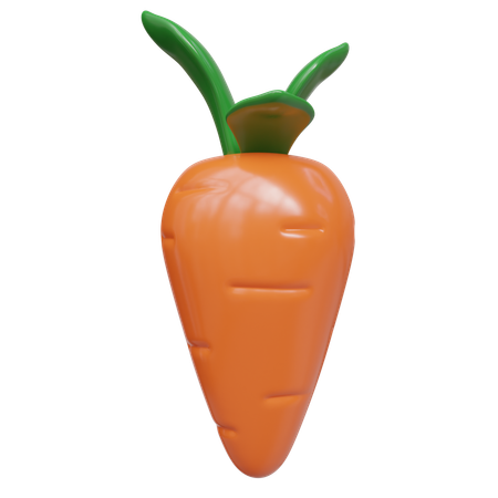 Carrot  3D Icon