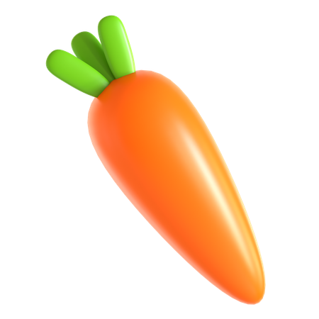 Carrot  3D Icon