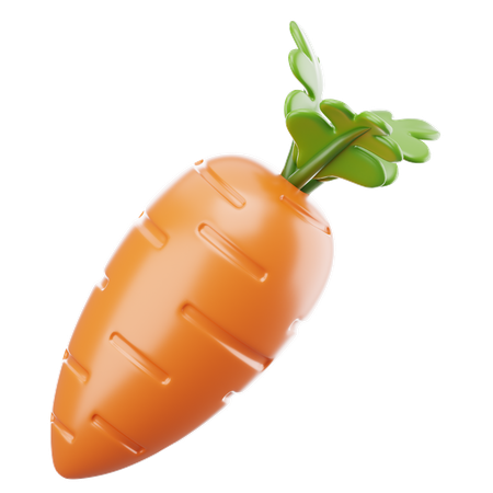 Carrot  3D Icon