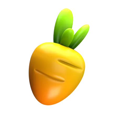 Carrot  3D Icon