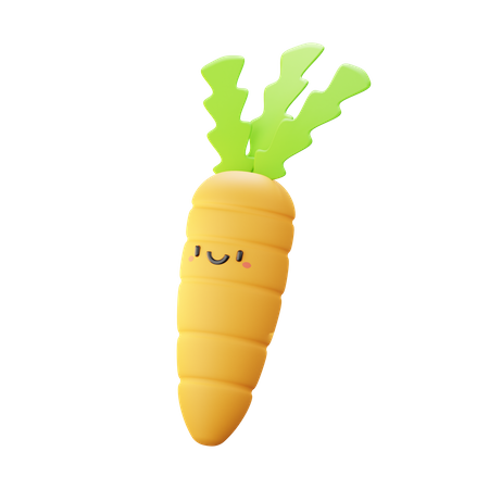 Carrot  3D Icon