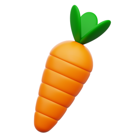 Carrot  3D Icon