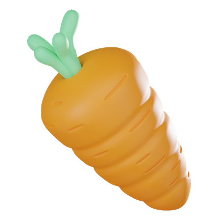 Carrot  3D Icon