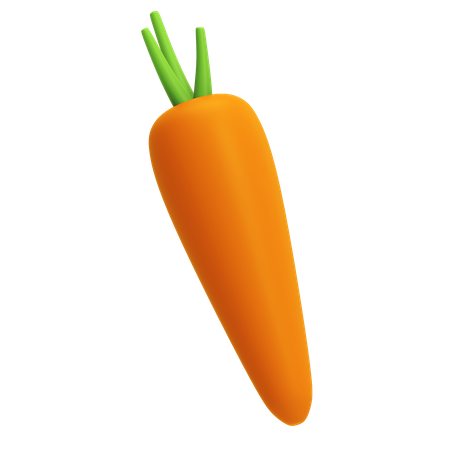Carrot  3D Icon