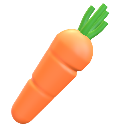 Carrot  3D Icon