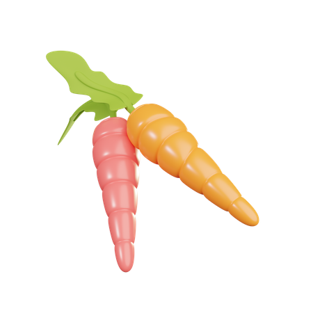 Carrot  3D Icon