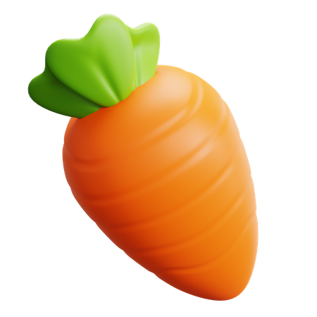 Carrot  3D Icon