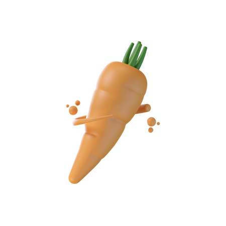 Carrot  3D Icon