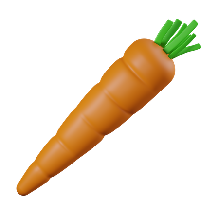 Carrot  3D Icon