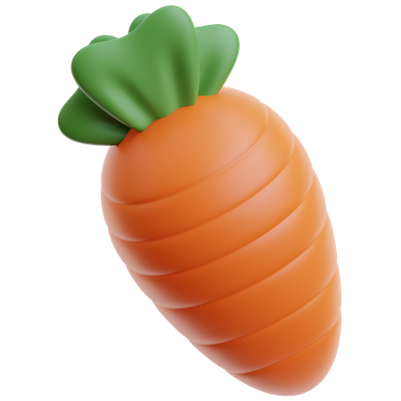 Carrot  3D Icon