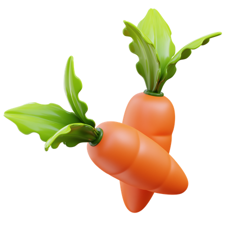 Carrot  3D Icon