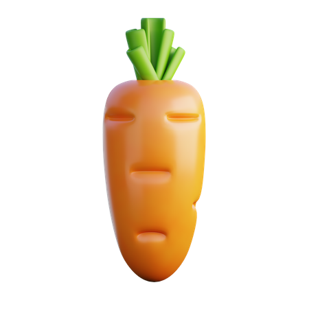 Carrot  3D Icon