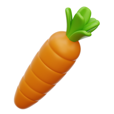 Carrot  3D Icon