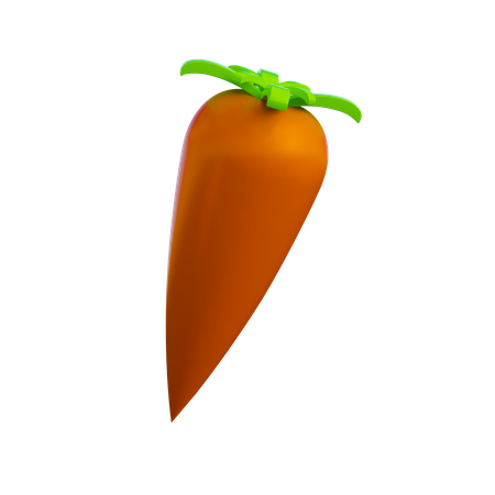 Carrot  3D Illustration