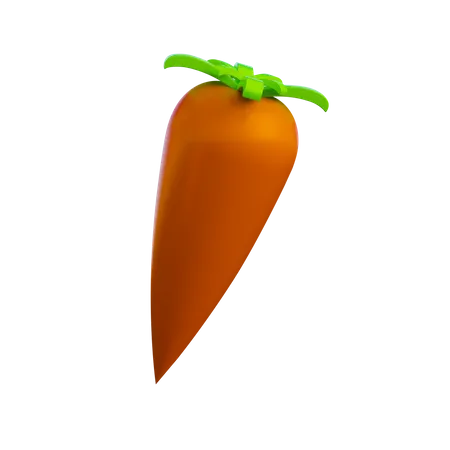 Carrot  3D Illustration