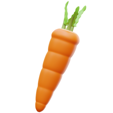 Carrot  3D Illustration