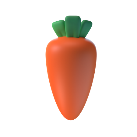 Carrot  3D Illustration