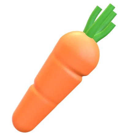 Carrot  3D Illustration