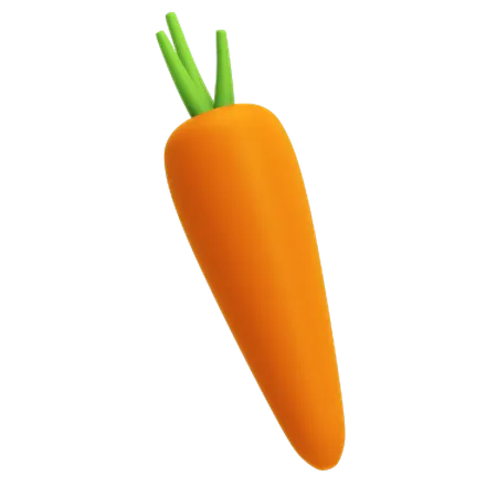 Carrot 3D Illustration