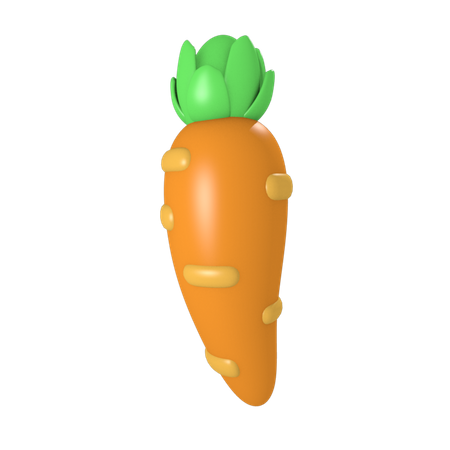 Carrot 3D Illustration