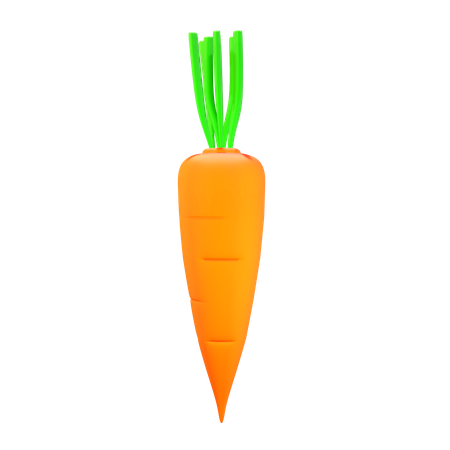 Carrot 3D Icon