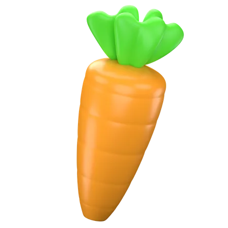 Carrot 3D Icon