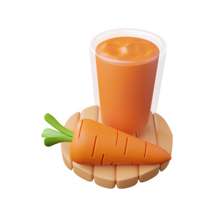 Carrot juice  3D Icon