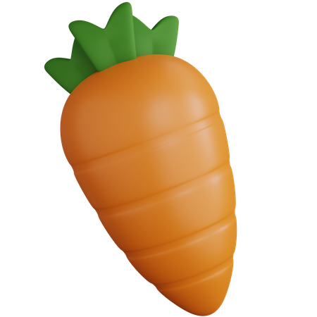 Carrots  3D Icon