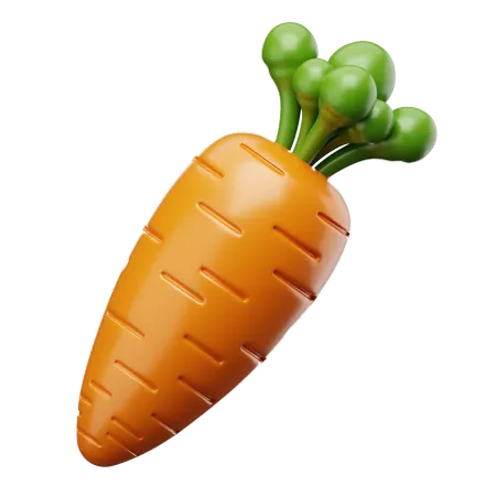 Carrots  3D Icon