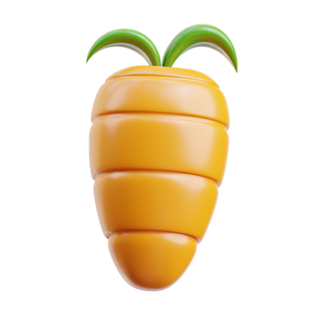 Carrots  3D Icon