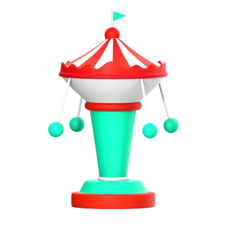 Carrousel  3D Icon