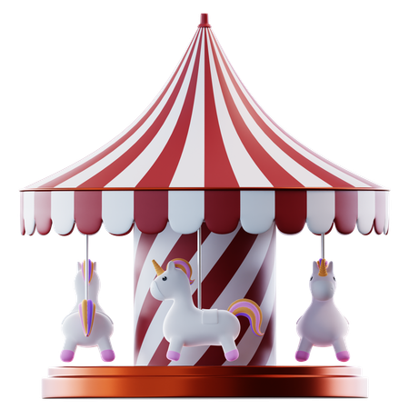 Carrousel  3D Icon