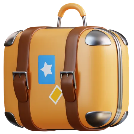 Carry On Suitcase  3D Icon