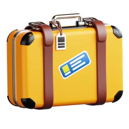 Carry-on Suitecase  3D Icon