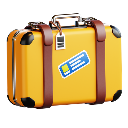 Carry-on Suitecase  3D Icon