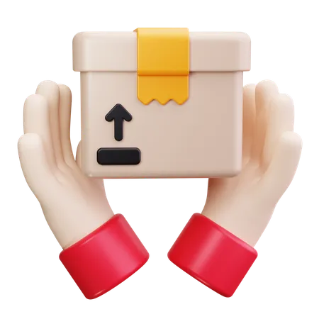 Carrying Package  3D Icon