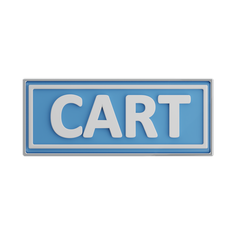 Cart  3D Icon