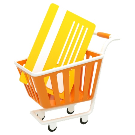 Cart  3D Icon