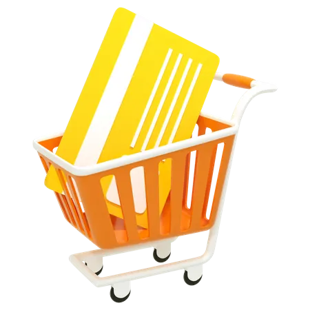 Cart  3D Icon