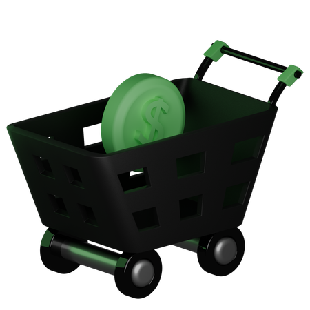 Cart  3D Icon