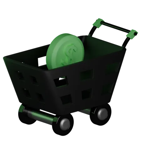 Cart  3D Icon