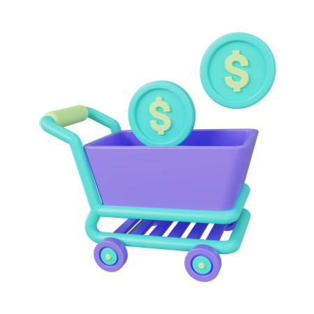 Cart  3D Icon